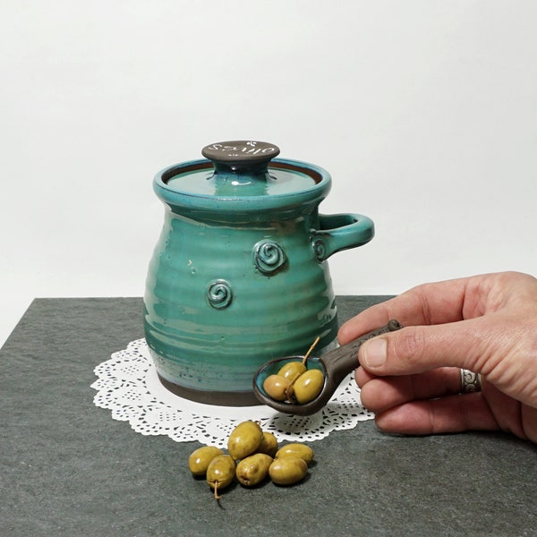 Olive Jar Etsy
