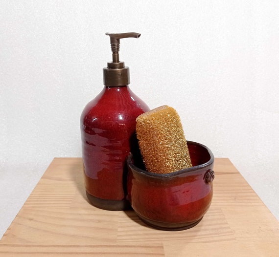 Soap Dispensing Sponge Holder