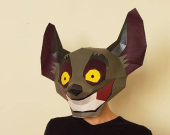 HYENA Banzai LION KING diy mask