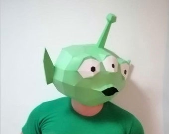 ALIEN TOY STORY mask diy