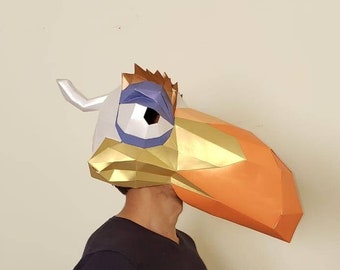 ZAZOU -KÖNIG DER LÖWEN-DIY-Maske