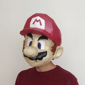 MARIO BROS MASKE