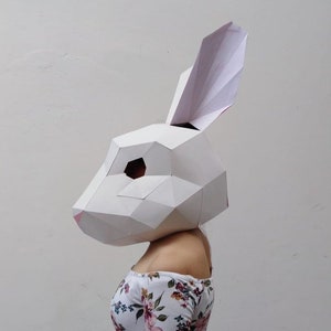 MASCHERA CONIGLIO FAI DA TE