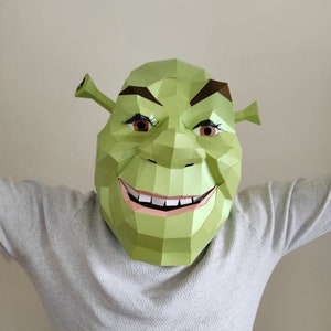 SHREK MASK diy