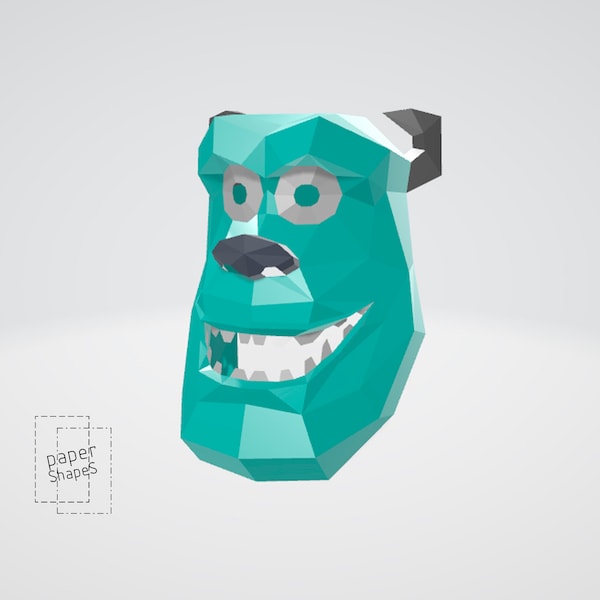 MONSTERS INC SULLY - diy mask