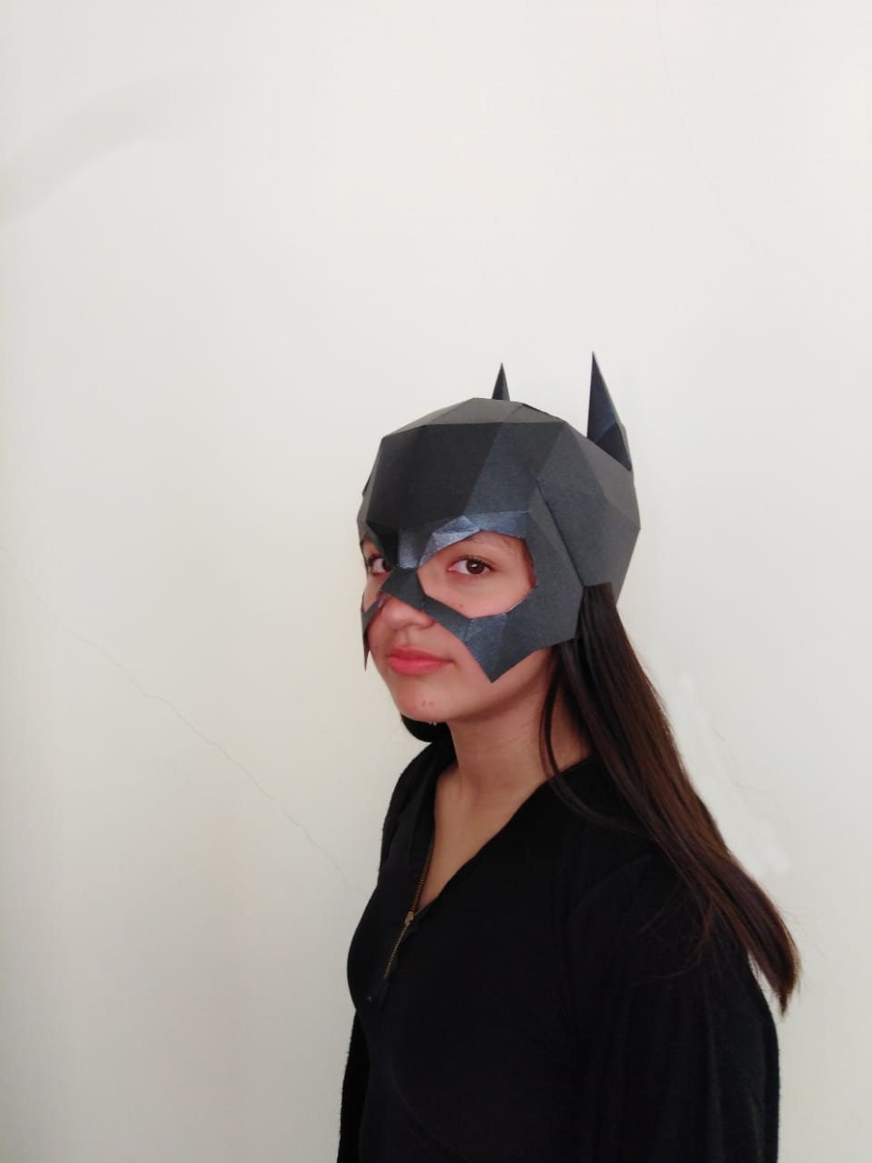 Batman Batgirl Mask Catwoman Halloween Cosplay Costume Props Mask Leather Masks 