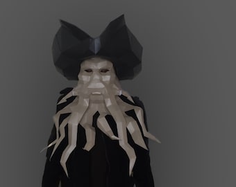 DAVY JONES / Pirates of the Caribbean /MASK