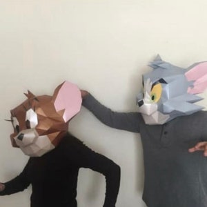 TOM AND JERRY / diy mask