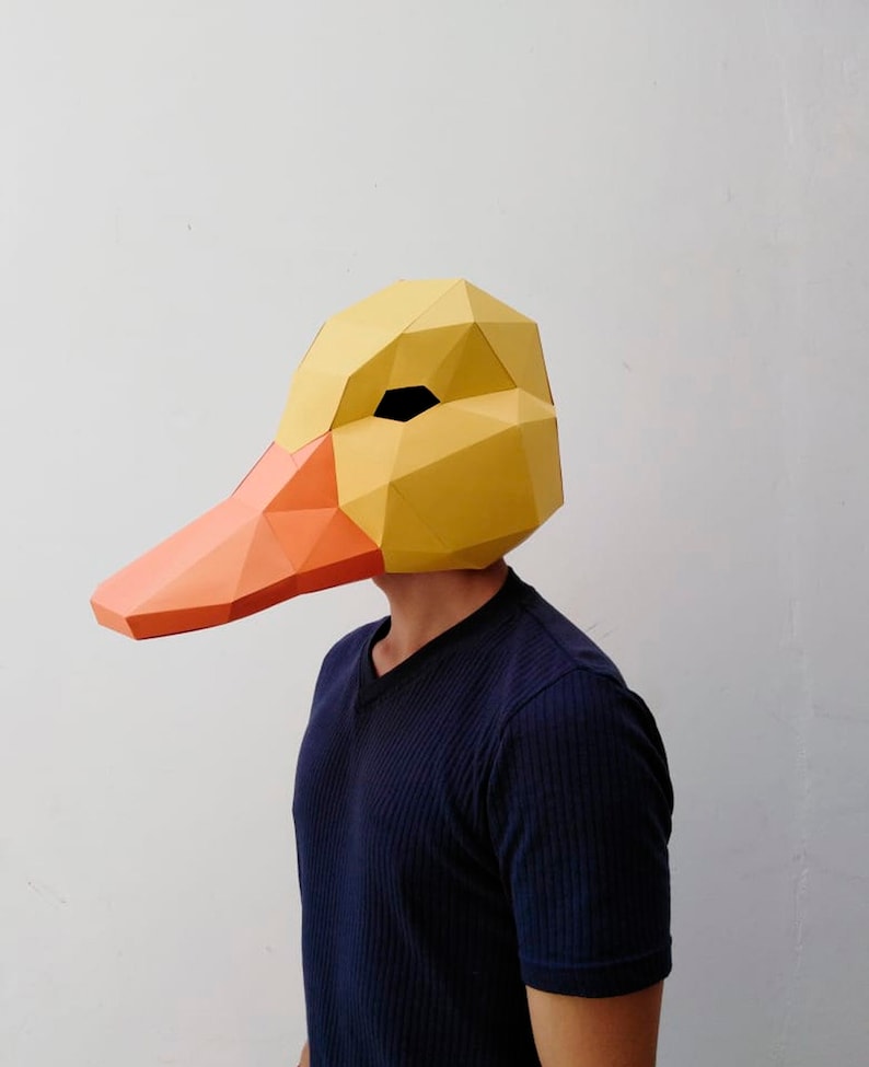 DUCK MASK Etsy