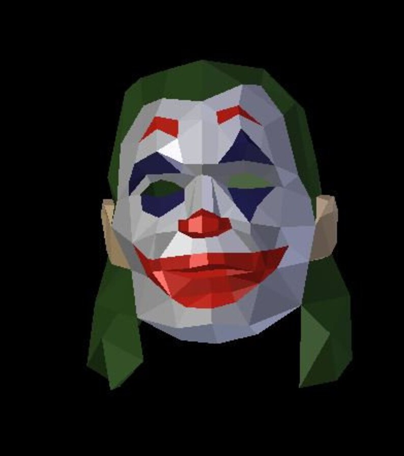 JOKER MASK DIY Etsy