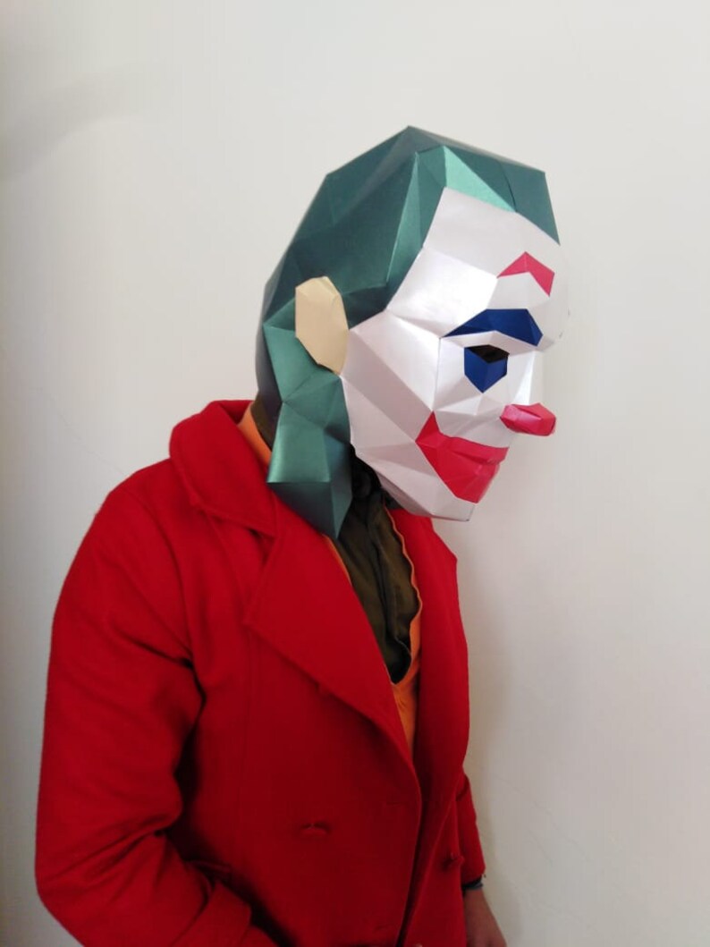 JOKER MASK DIY Etsy