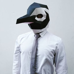 PENGUIN MASK DIY