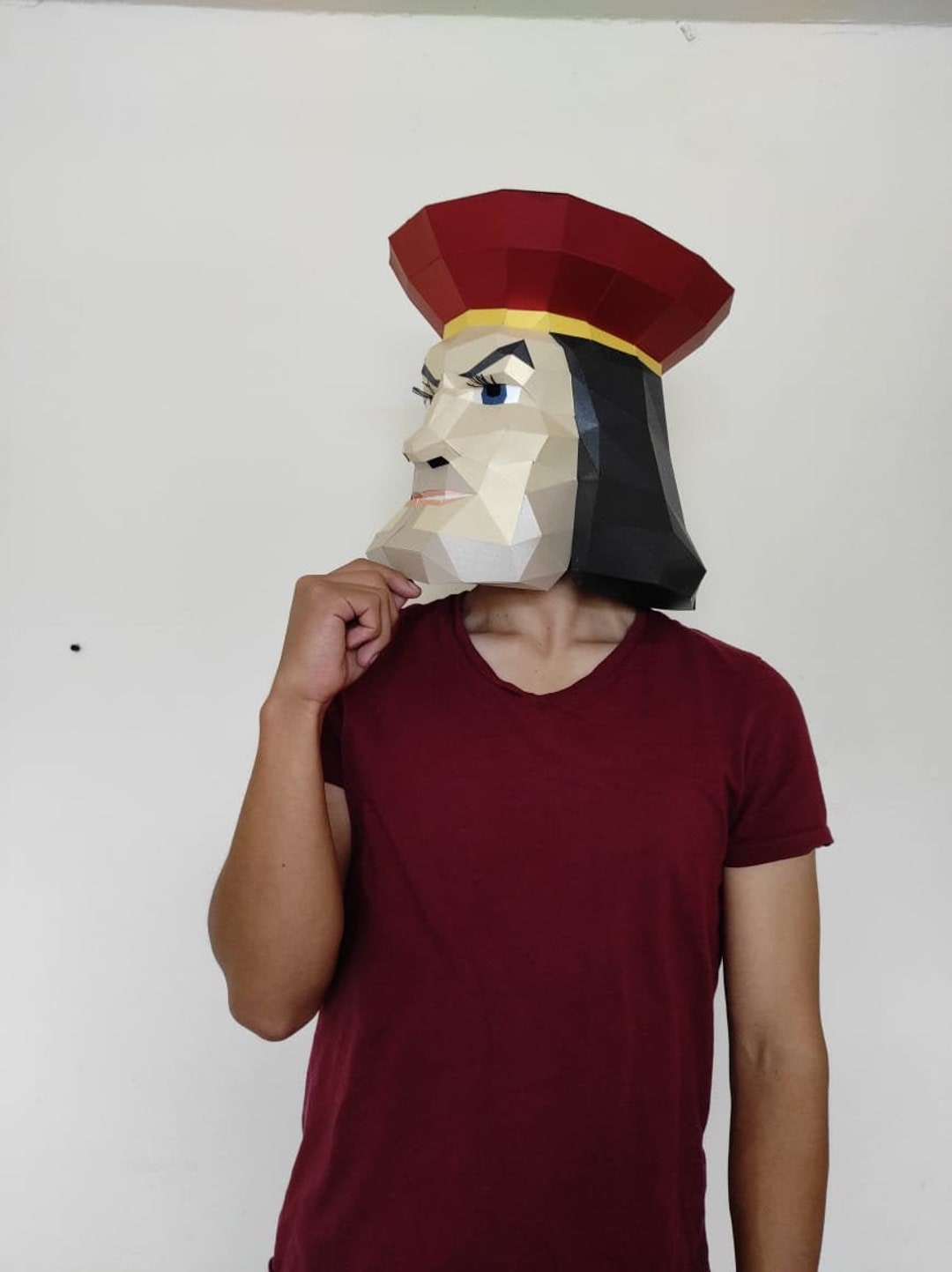LORD FARQUAAD SHREK Mask Diy Etsy UK