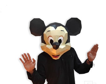 MICKEY MOUSE MASK diy