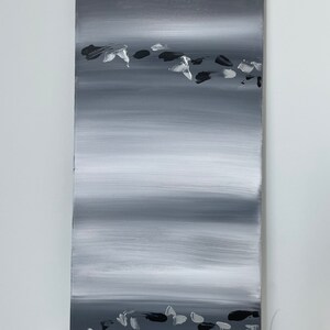 Original Abstract Painting on Canvas | 10 x 20
