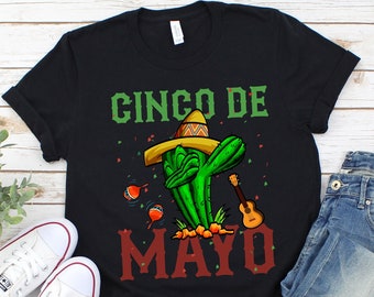 PNG Dabbing Cactus Funny Cinco De Mayo SVG