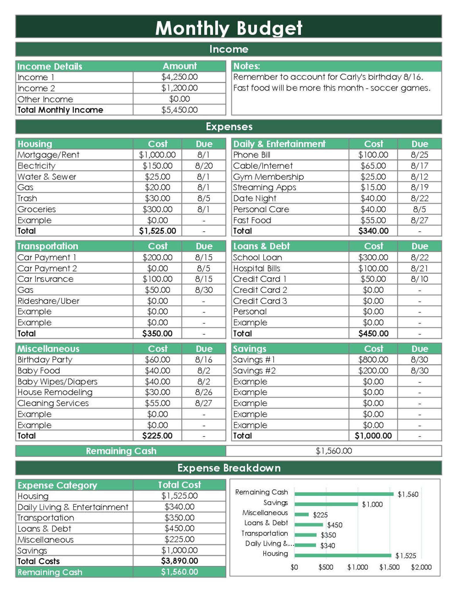 Minimalist ms Excel Budget Template Spreadsheet Etsy Minimalist ms Excel Budget Template Spreadsheet Etsy