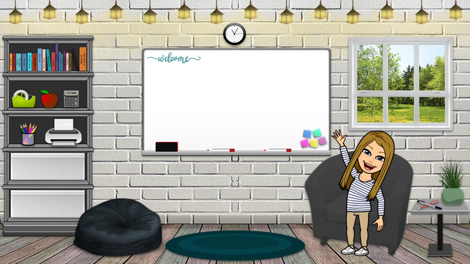 Bitmoji Classroom Template Etsy