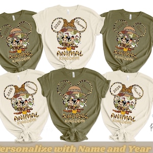 Disney Animal Kingdom Shirts, Custom Animal Kingdom Shirts, Animal Kingdom 2025 Shirt, Animal Kingdom Safari Shirts, Disney Family Shirts D5