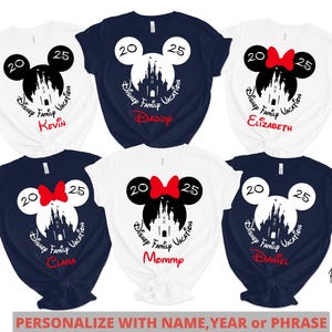 Disney Family Shirts, Custom Disney Shirts, Disney Trip Shirts, Disneyland Family Shirts, Disney Matching Family Shirts, Disney Shirt, D42