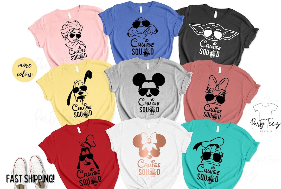 Disney Cruise Shirts Disney Cruise Squad Shirts Disney Etsy