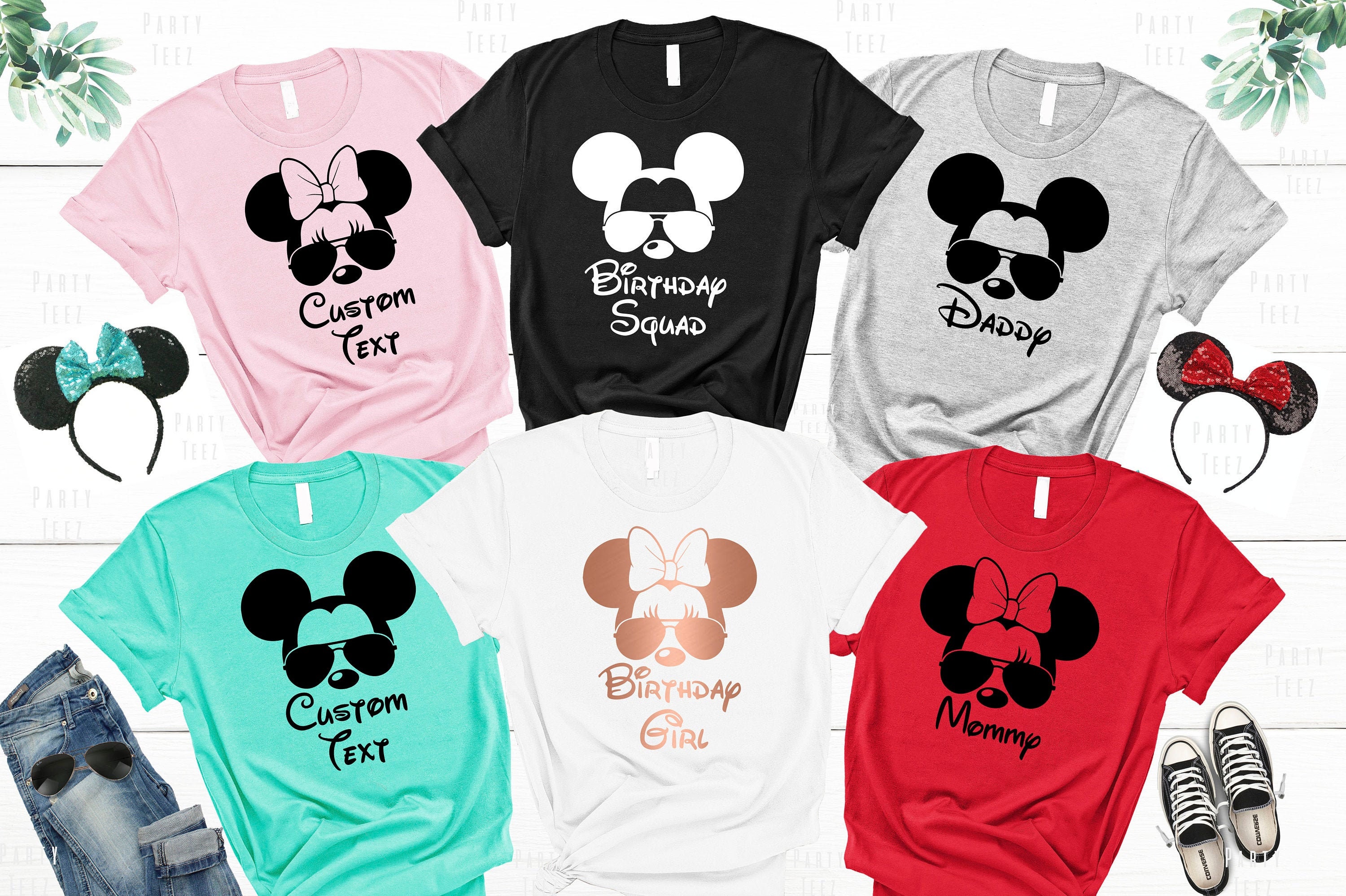 Disney Family Shirts Disney Birthday 