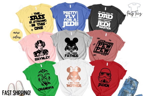 Star Wars Family Shirt Star Wars Shirt Disney Star Wars - Etsy