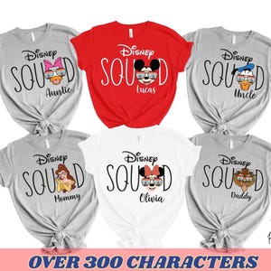 Disneyworld Shirts, Disneyland Shirts, Disney Matching Family Shirts, Disney Squad Shirts, Disney Sunglasses Shirt, Disney Family Shirts D13