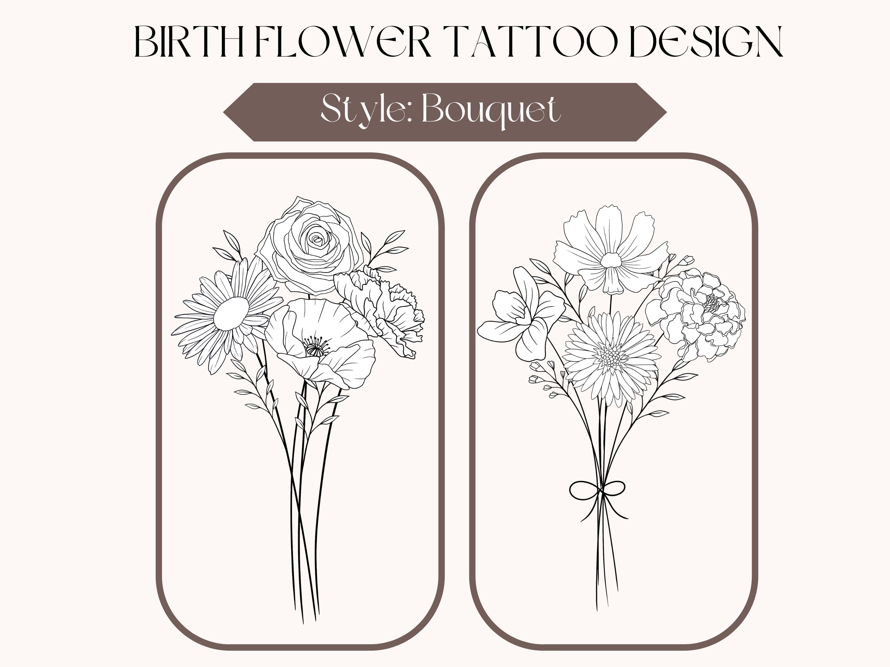 Birth Double Clock Tattoo Designs