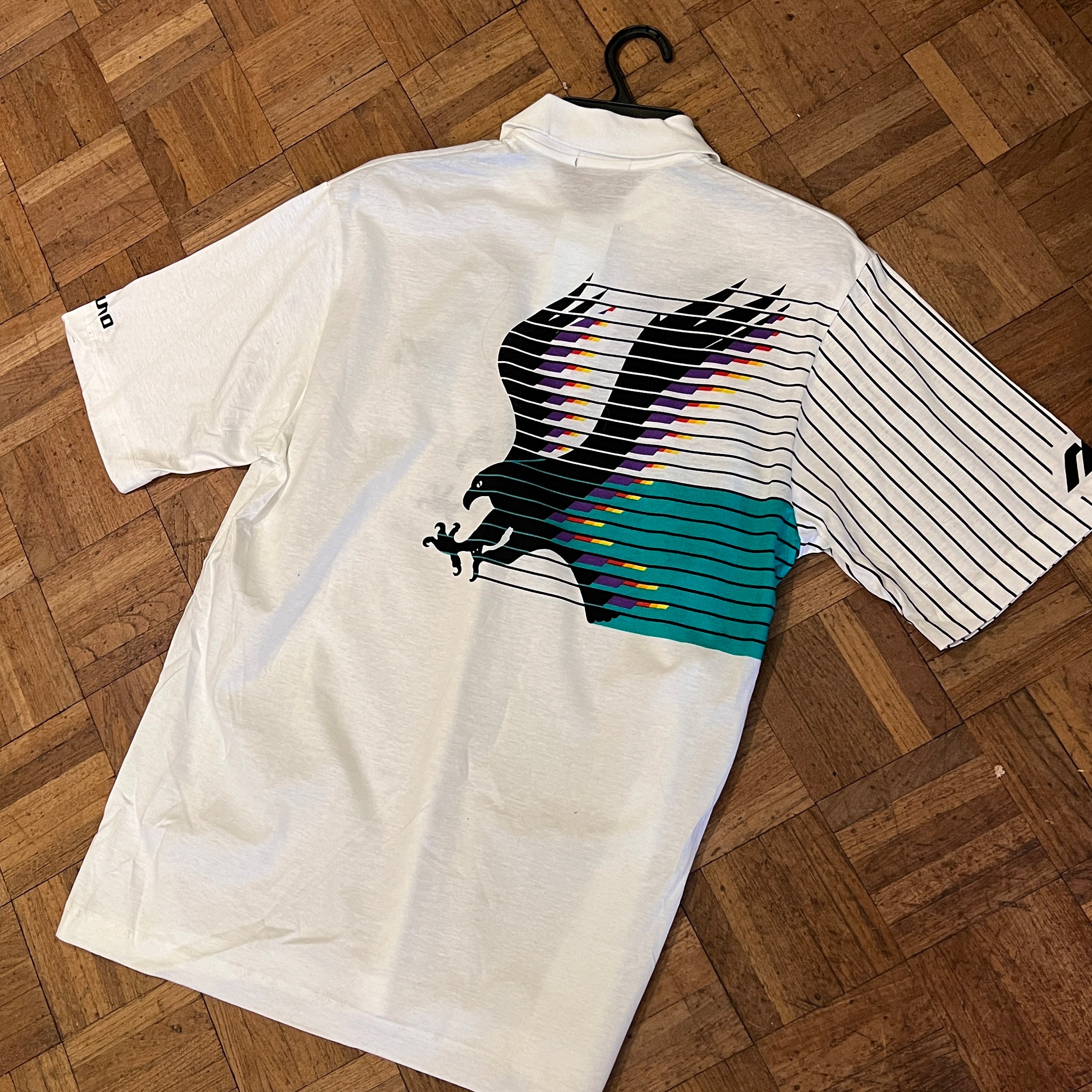 Vintage Mizuno Shirt IVAN LENDL Tennis Player Size Large Eagle 1980s Etsy