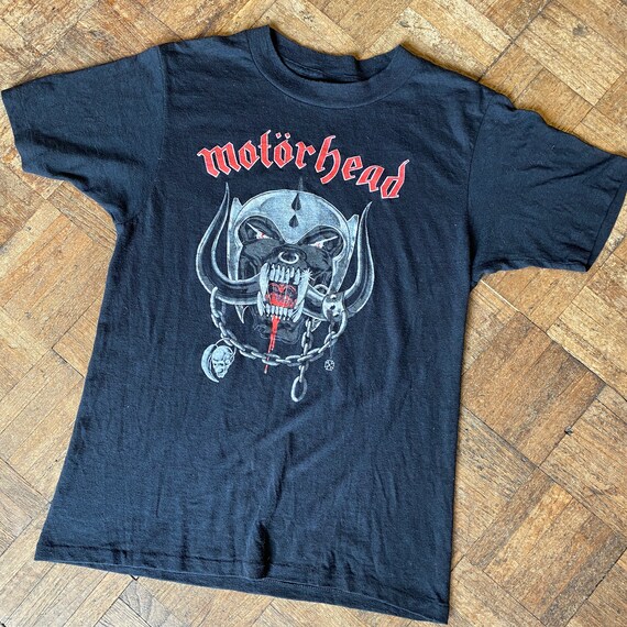 Motorhead 1982 Tour Tee shirt iron fist Original vint… - Gem