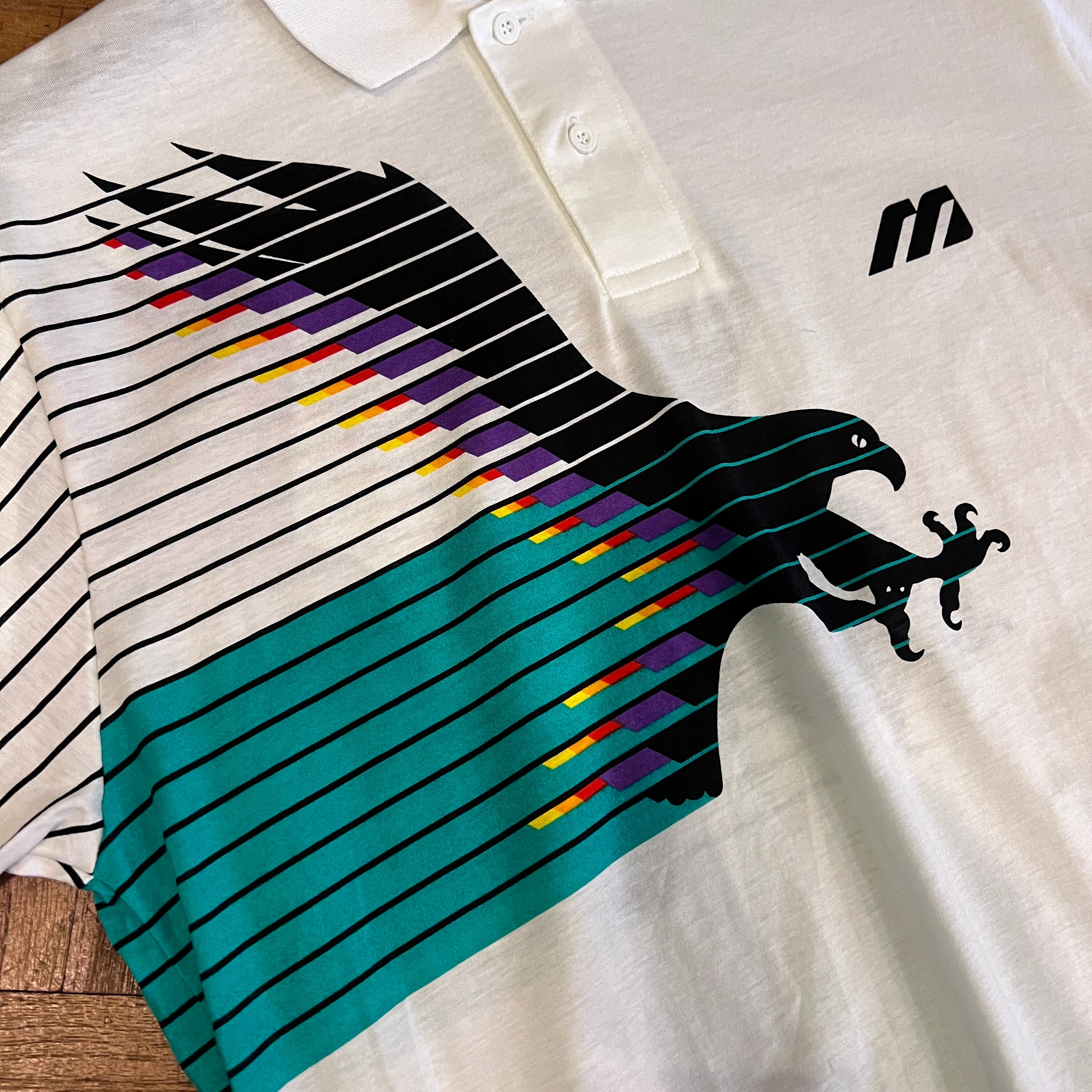 Vintage Mizuno Shirt IVAN LENDL Tennis Player Size Large Eagle 1980s Etsy