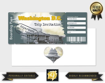 printable diy ticket etsy