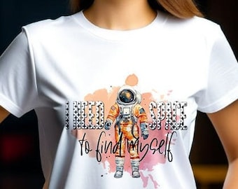 Self-Discovery Tshirt Motivational T-shirt Gift for Her Inspirational Shirt for Celebrating Individuality and Solitude Shirt for Me-Time