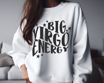Virgo Astrology Sweatshirt for Women Cute Virgo Gift for Birthday Virgo Shirt for September Birthday Zodiac Gift for Her Christmas Gift