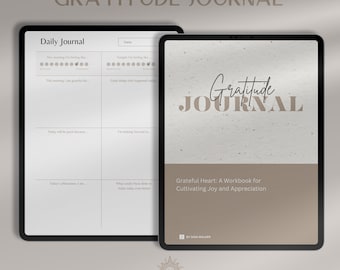 Digital Journal Gratitude Journal for iPad Journal for Goodnotes Journal Digital Gratitude Journal Printable Journal