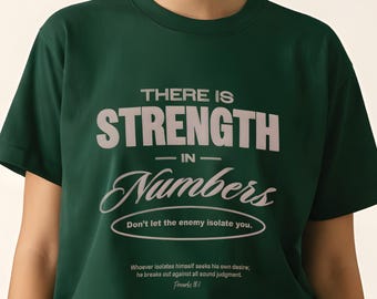 Comfort Christian Shirt | Multiple Colors | Proverbs 18:1 | Bible Verse Tee | Faith Based | Church Team | Motivational Quote Shirt