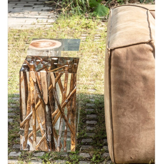 Spur Side Table Small Driftwood, Coffee Table, Driftwood Table
