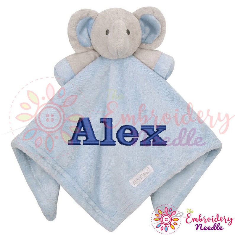 personalised elephant comforter