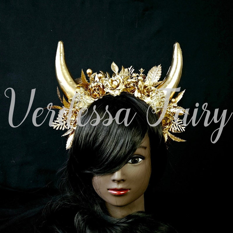 bull horn headpiece