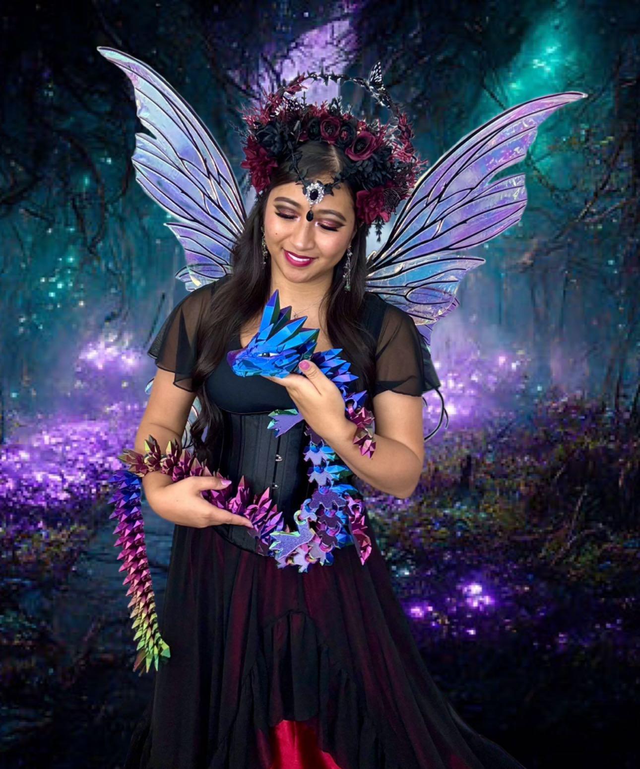 dark fairy headpiece