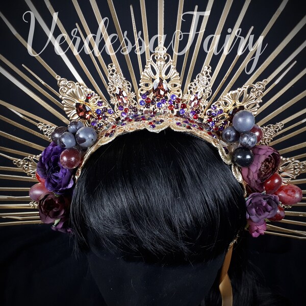 sunburst headpiece