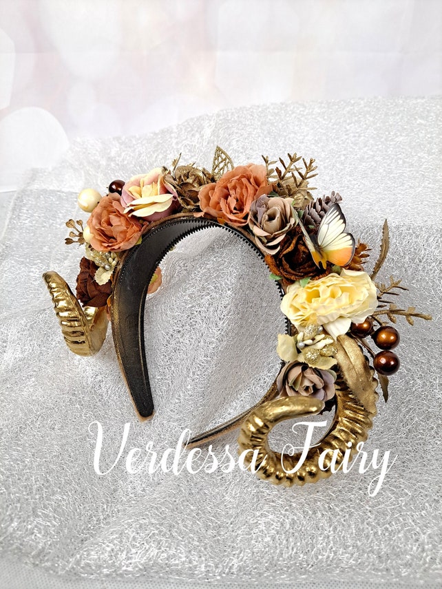 woodland fairy headpiece