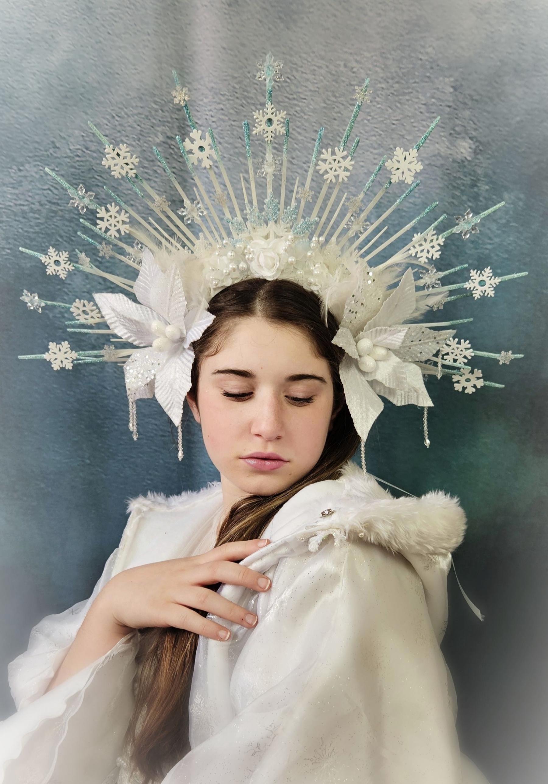 winter wonderland headpiece