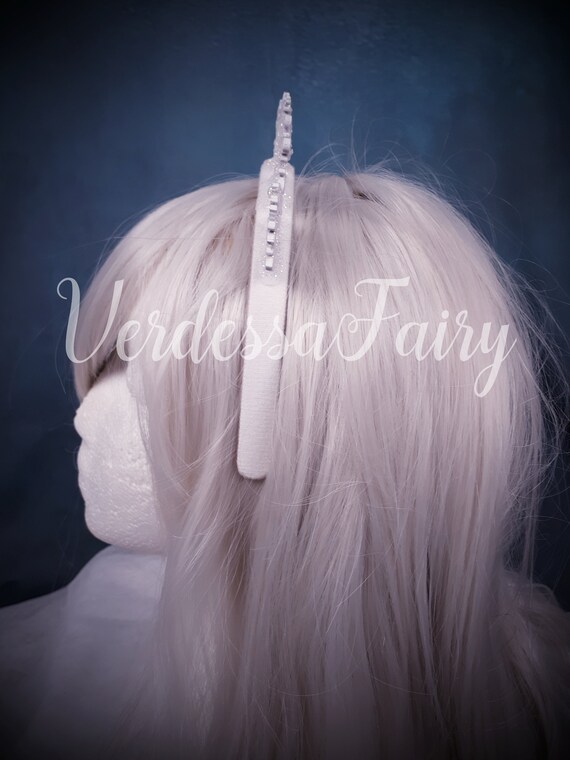 Set Accessoires Flocon De Neige Noël - Serre-Tête, Boucles D'Oreilles Et Tatouages Temporaires - Ambiance Fête