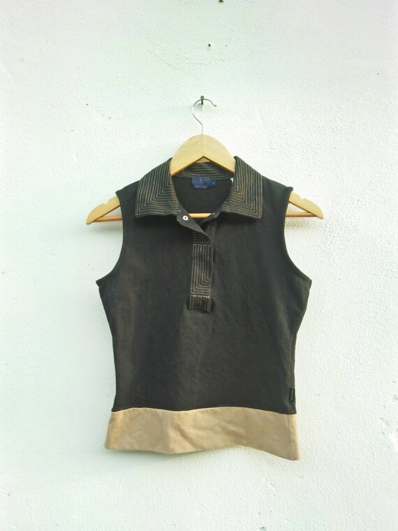 Vintage Moncler sleeveless shirt