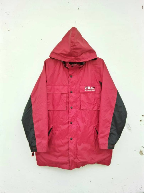 fila pink windbreaker