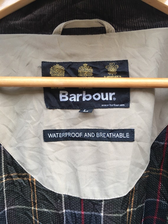 barbour waterproof breathable