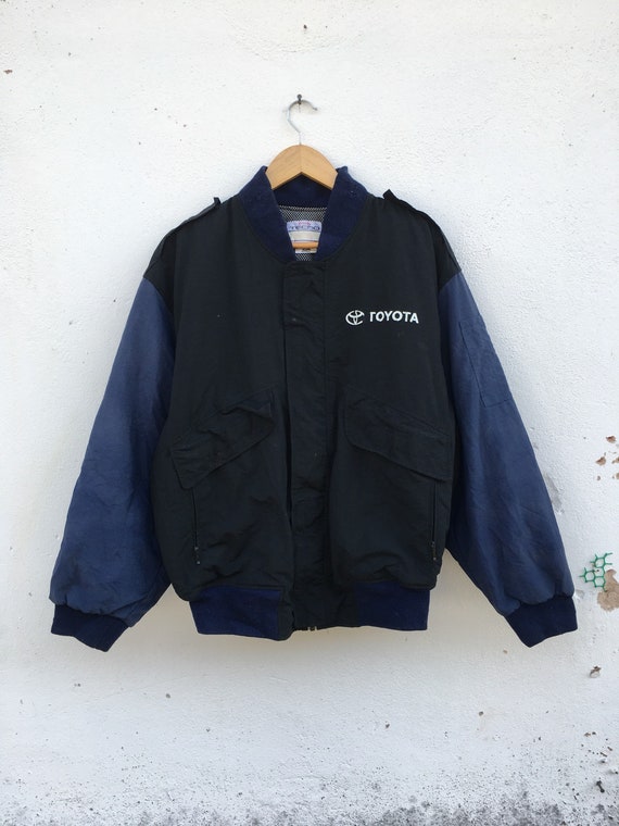 Rare Toyota Techno Bomber jacket Nice Color