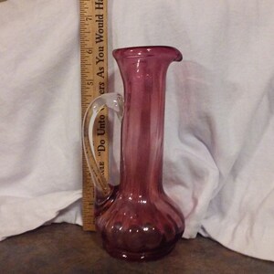 Miniature Hand blown Pitcher/Vase